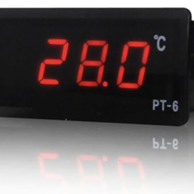 1288.jpg Ringder PT-6 Termometr cyfrowy czerwony 220V