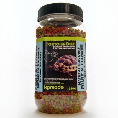44347.jpg Komodo Tortoise Diet Fruit Flower 340g - pokarm dla żółwi