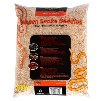 44459.jpg Repti-Zoo Aspen Snake Bedding - podłoże włókna topoli 500g