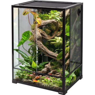 44950.jpg Repti-Zoo Glass Terrarium 60x45x90cm - szklane terrarium z metalową siatką