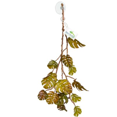 46802.jpg Terrario – Sztuczna Roślina do Terrarium – Wisząca Monstera 70 cm