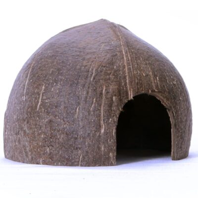 47063.jpg Terrario CocoCave L - połówka kokos gładki