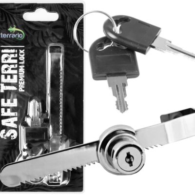 Terrario Safe Terri 120 - zamek do drzwi przesuwnych 12cm
