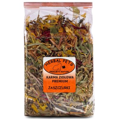 48865.jpg Herbal Pets - pokarm Premium dla gadów wszystkożernych 70g