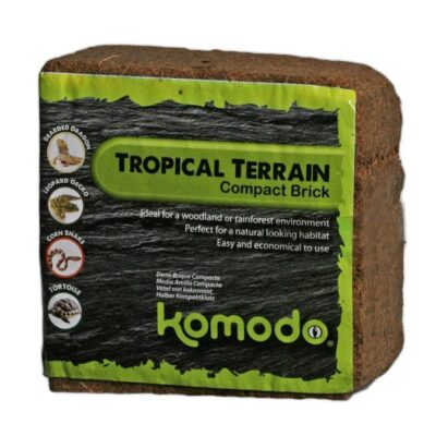 48988.jpg Komodo Tropical Terrain Brick M - podłoże z włókien kokosa 4l