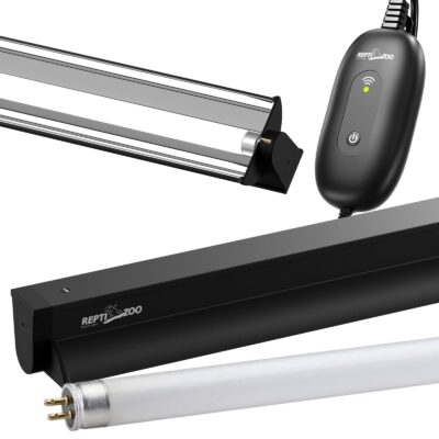 49229.jpg Repti-Zoo Lighting Combo Smart KIT - lampa UVB 24W sterowana aplikacją