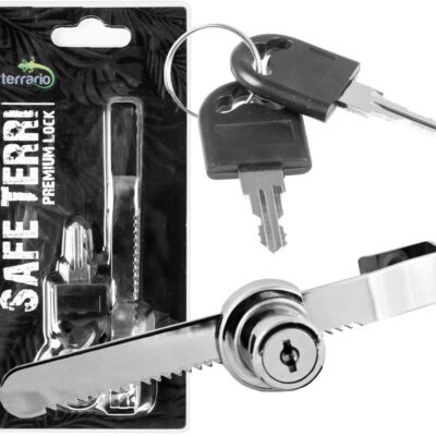 Terrario Safe Terri 90 - zamek do drzwi przesuwnych 9cm