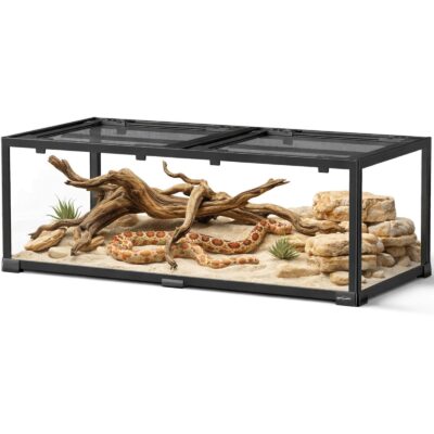 50186.jpg Repti-Zoo RKE Super Vision 360 - terrarium szklane 90x45x30cm
