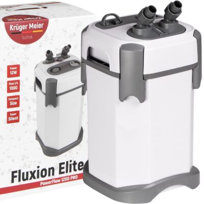 50237.jpg Kruger Meier Fluxion Elite 1200 PRO - filtr zewnętrzny do akwarium 100 - 250 litrów