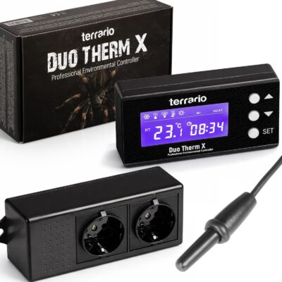 50312.jpg Terrario Duo Therm X - termostat dzień i noc z programatorem czasowym